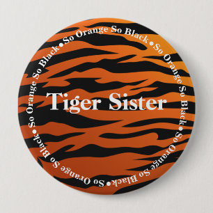 Syster för tigerrandtiger knapp