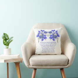 Syster Gift, Elegant Flowers & Dikt Kudde