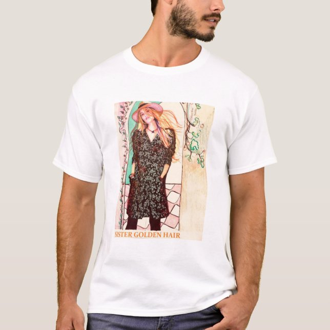 Syster Golden Hair T Shirt (Framsida)