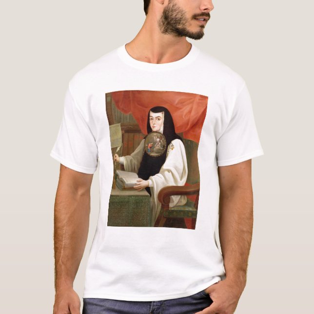 Syster Juana Ines de la Cruz T-shirt (Framsida)