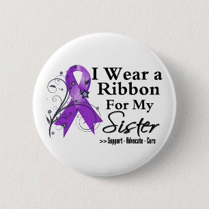 Syster Lila Ribbon - Pankreascancer Knapp