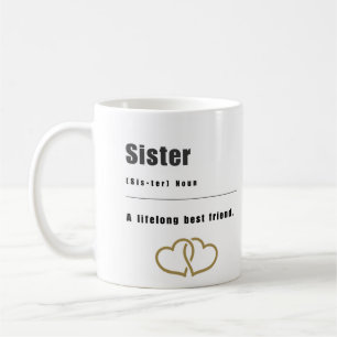 Syster - Livslångt bästa vän Kaffemugg
