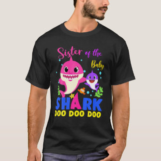 Syster på Baby-hajens födelsedag T Shirt