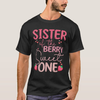 Syster på berryssvetten en jordgubbe första bir t shirt