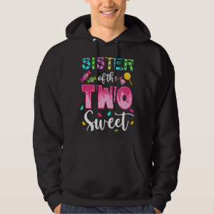 Syster på de två sötningsflickorna 2:a dagen Cand Hoodie
