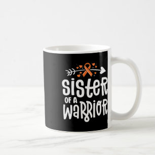 Syster på en Orange av cancer i leukemi Kaffemugg