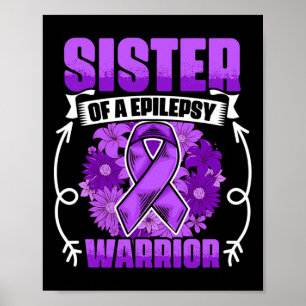 Syster på epilepsianfall Överlevandeepilepsi Medve Poster