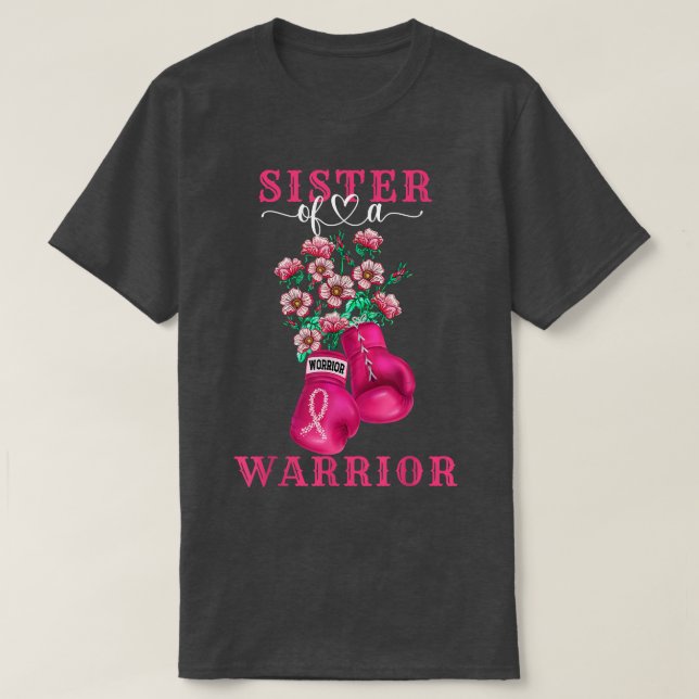 Syster på ett bryggsamhetshjälpmedel för bröstcanc t shirt (Design framsida)