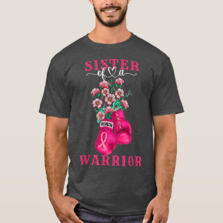 Syster på ett bryggsamhetshjälpmedel för bröstcanc t shirt