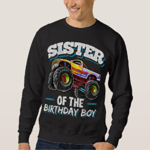 Syster på födelsedag, födelsedagstjuke Monster Las Lång Ärmad Tröja