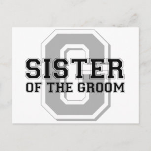 Syster på Groom Cheer Vykort