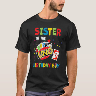 Syster på Uno Birthday Boy Uno Birthday Boy T Shirt