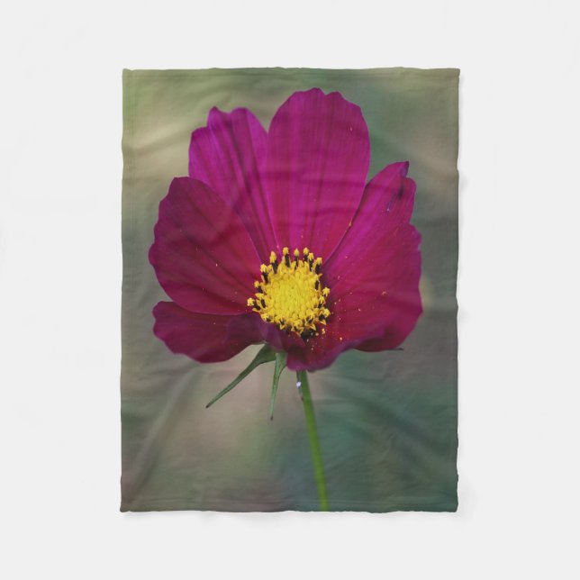 Syster perfekta blomma fleecefilt (Framsidan)