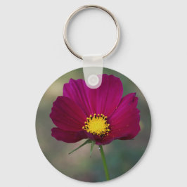 Syster perfekta blomma nyckelring