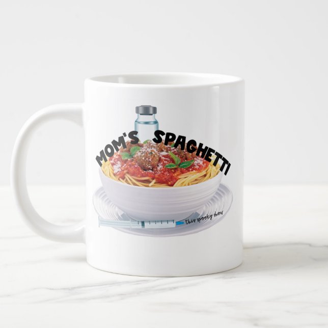 Syster Spaghetti Jumbo Mugg (Vänster)