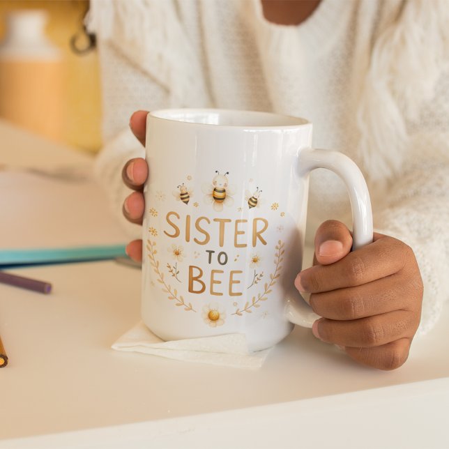 Syster till Bee-Cute Bee Kaffemugg (Skapare uppladdad)