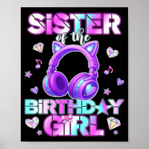 Syster till k-pop-födelsedagsflickorna koreansk mu poster