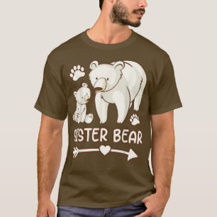 systerbjörnskjortor, systerbjörnskjorta för kvinno t shirt