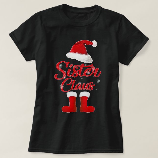systerclaus t shirt (Design framsida)