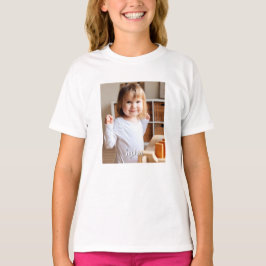 Systerfoto och skript Namn T Shirt