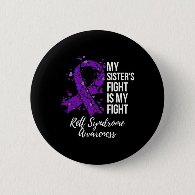 Systerkampen är medvetenheten om mitt filtsystem knapp (Framsida)