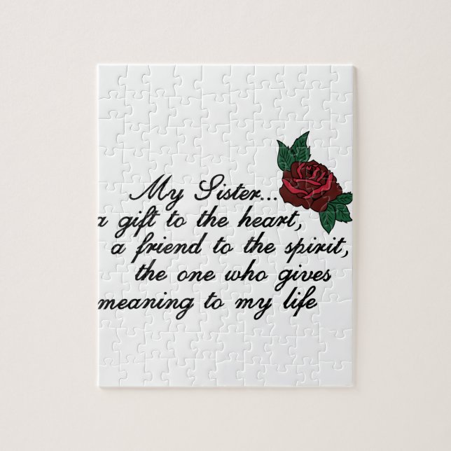 Systerordstäv Pussel (Vertikal)