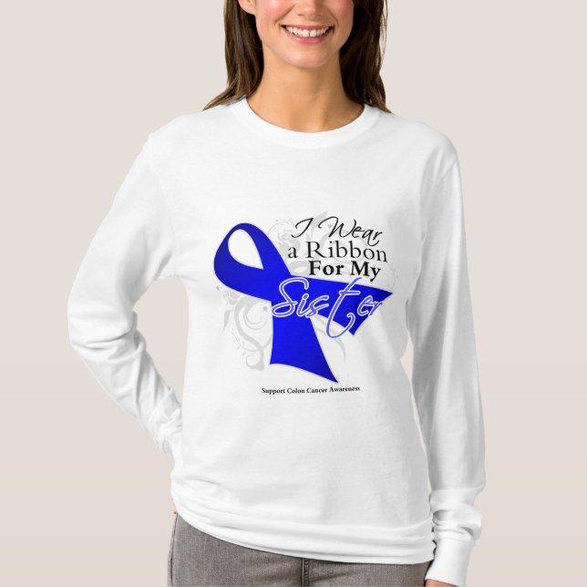 Systerstrumpebandsorden - koloncancer tee shirt (Framsida)