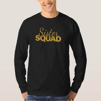 Systertrupp Familj Matchande Party Tjej Kvinnor Bb T Shirt
