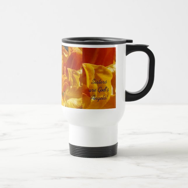 Systrar är Guds ängel! Kaffe kopp Rhodies (Höger)