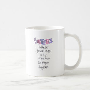 Systrar är lika stjärnor kaffemugg