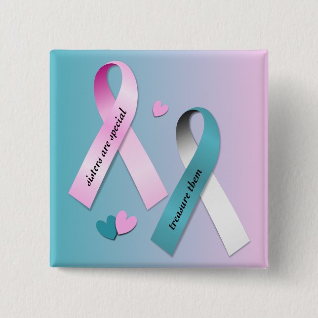 Systrar är speciella knapp (Framsida)