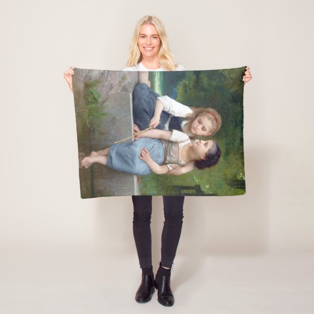 Systrar, Bouguereau Fleecefilt (På plats)