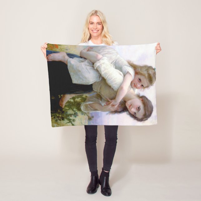 Systrar, Bouguereau Fleecefilt (På plats)