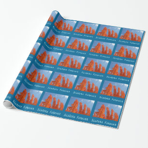 Systrar Forever presentpapper Höst Blad Syster