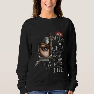 Systrar i Kristus är en syster för livet Jesus Gud T Shirt