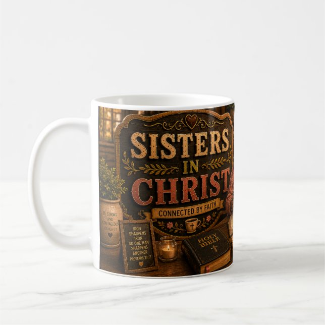 Systrar i Kristus Kaffemugg (Vänster)