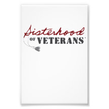 Systrar till veteraner militär stolt design