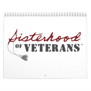 Systrar till veteraner militär stolthet design kalender