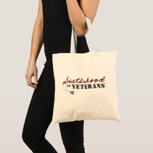 Systrar till Veterans Militära Stolthet Design Tygkasse