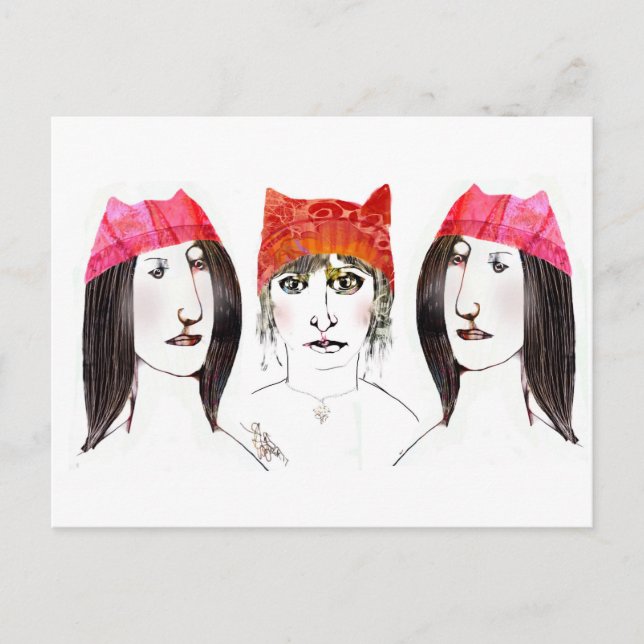 systrar vykort (Framsida)