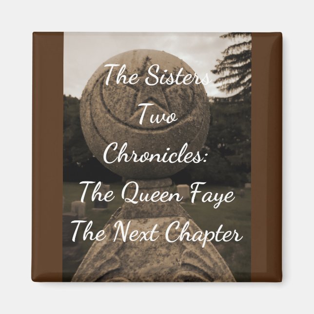 Systrarna 2 bok täcker bok 2-drottningen Faye Magnet (Framsidan)