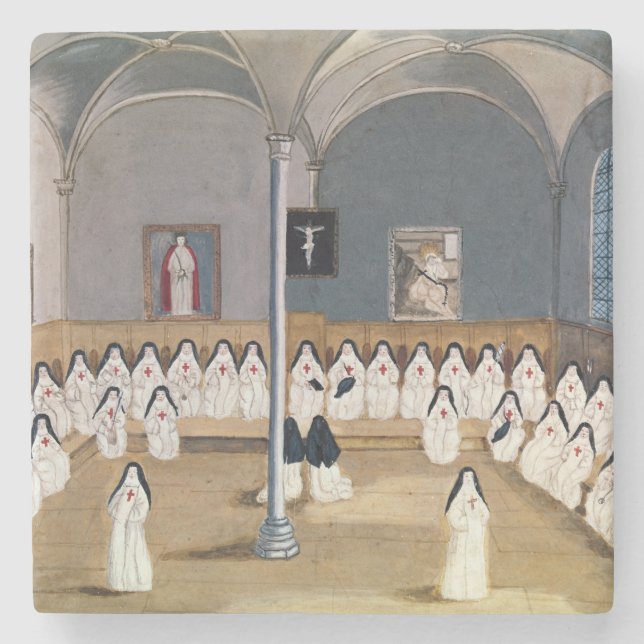 Systrarna av abbeyen stenunderlägg (Framsidan)