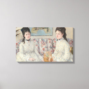 Systrarna (av Berthe Morisot) Canvastryck