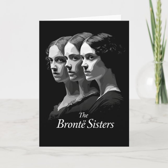 Systrarna Brontë Helgkort (Framsida)