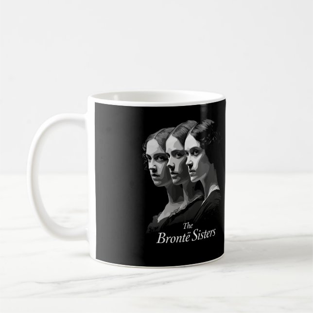Systrarna Brontë Kaffemugg (Vänster)