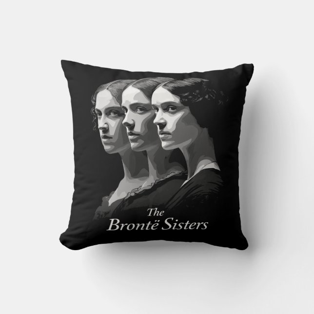 Systrarna Brontë Kudde (Framsida)