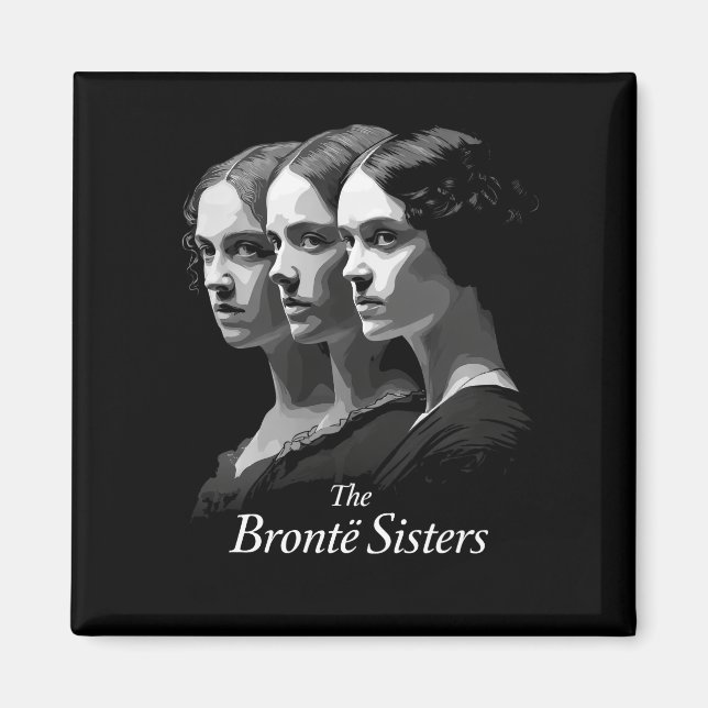 Systrarna Brontë Magnet (Framsidan)