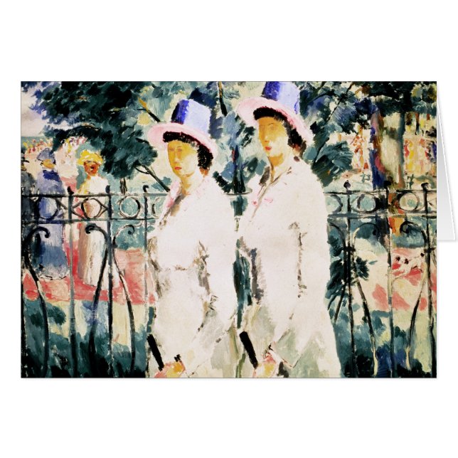 Systrarna Hälsningskort (Framsidan Horizontal)