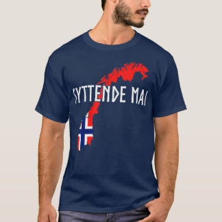 Syttende Mai nornorska Norge T Shirt