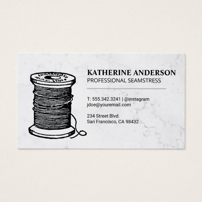 Syttrådpool Visitkort (Framsidan)